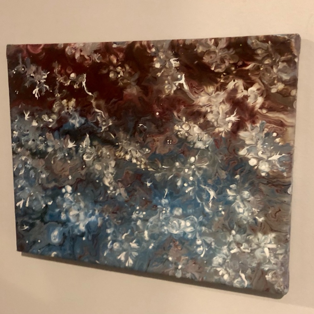 9x12 Handmade Acrylic Painting